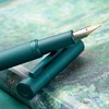 Hongdian Green Forest Fountain Pen Blade Nib Classic Design Calligraphy