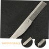 Healeved 2pcs Men's Travel Grooming Kit Mini Folding Comb for