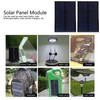 2Pcs Mini Solar Panel Epoxy Power Module Battery Polysilicon Industrial