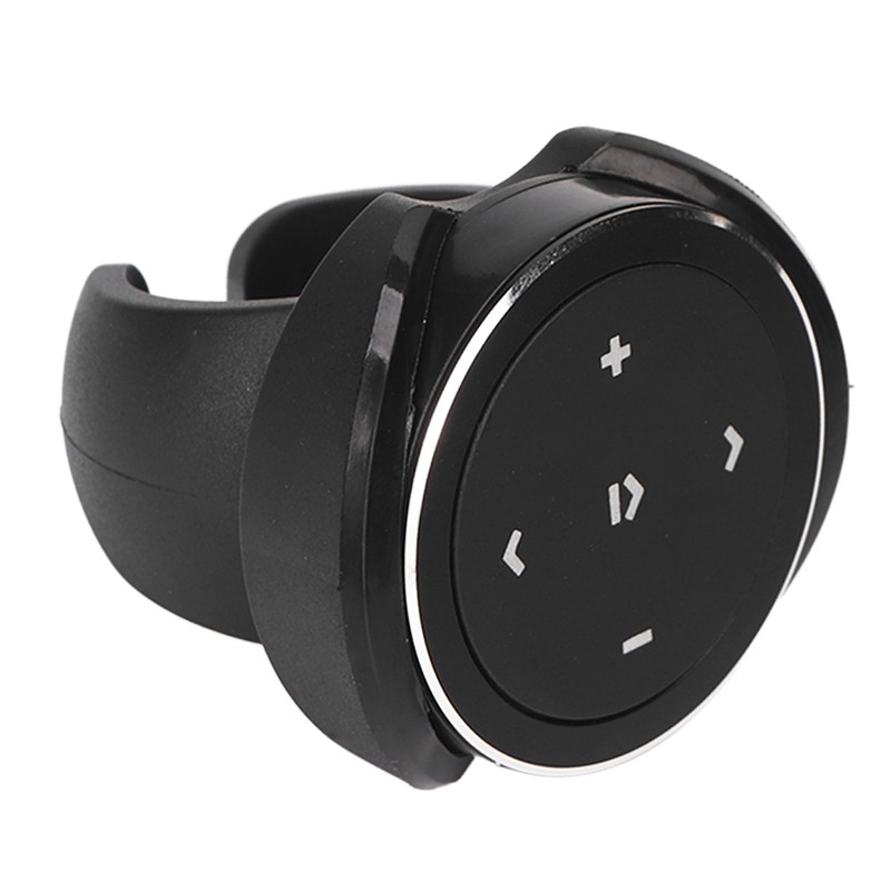 Button Bluetooth Remote Control Kit for IOS for Android Black