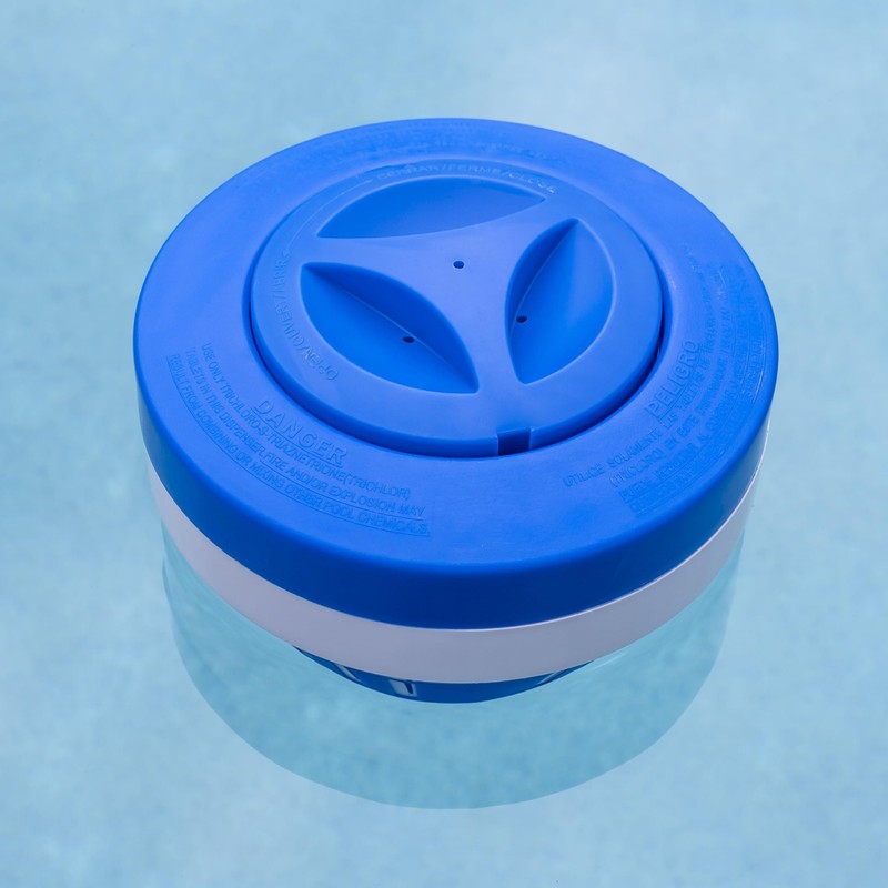 WaterWarden Floating Pool Chemical Dispenser – X-Large 7.5” Chlorine or