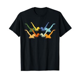 Vintage Synchronized Swimming Artistic Swimming T-Shirt