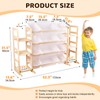 Ratulie Large Toy Storage Organizer Kids Toy Organizer and Bookshelf