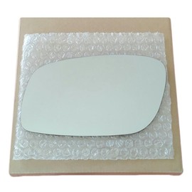 Mirror Glass and ADHESIVE for 1998-2011 Lincoln Town Car Driver Left Side - AUTO DIM FIT OVER