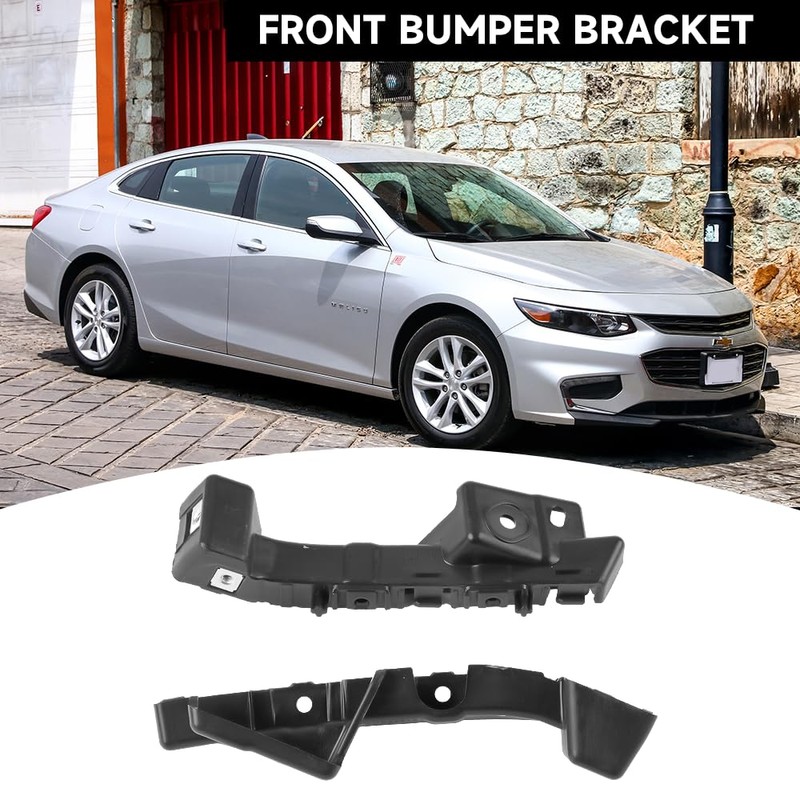 1 Pair Left and Right Side Front Bumper Bracket Bumper