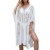 Copricostume sexy ed elegante in pizzo da donna, copribikini con