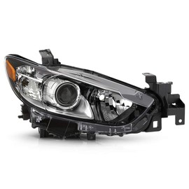ACANII - For [Halogen Model] 2014-2017 Mazda 6 Factory Style Projector Headlight Headlamp Assembly Right Passenger Side