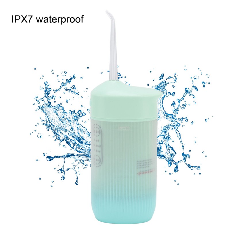 Electric Oral Irrigator Portable Telescopic High Pressure Water Teeth Cleaner