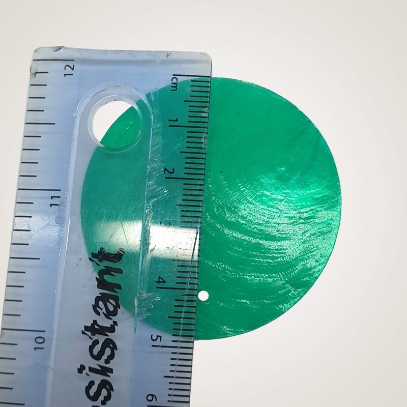 VIE Naturals Capiz Shell Discs with 2 holes - 45