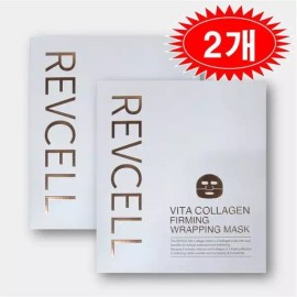 Riivicell [리브이셀] 리브이셀 랩핑 마스크 마스크팩 비타 콜라겐 퍼밍 5매 2개 [ReviCell] ReviCell Wrapping Mask Mask Pack Vita Collagen Firming 5 Sheets 2 Pack