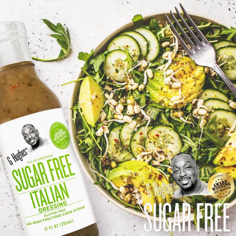 G Hughes Italian Vinaigrette Dressing, Italian Vinaigrette, 6 Count