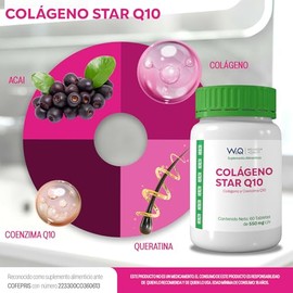 Colágeno Star Q10 | Suplemento Alimenticio | Tabletas 550mg
