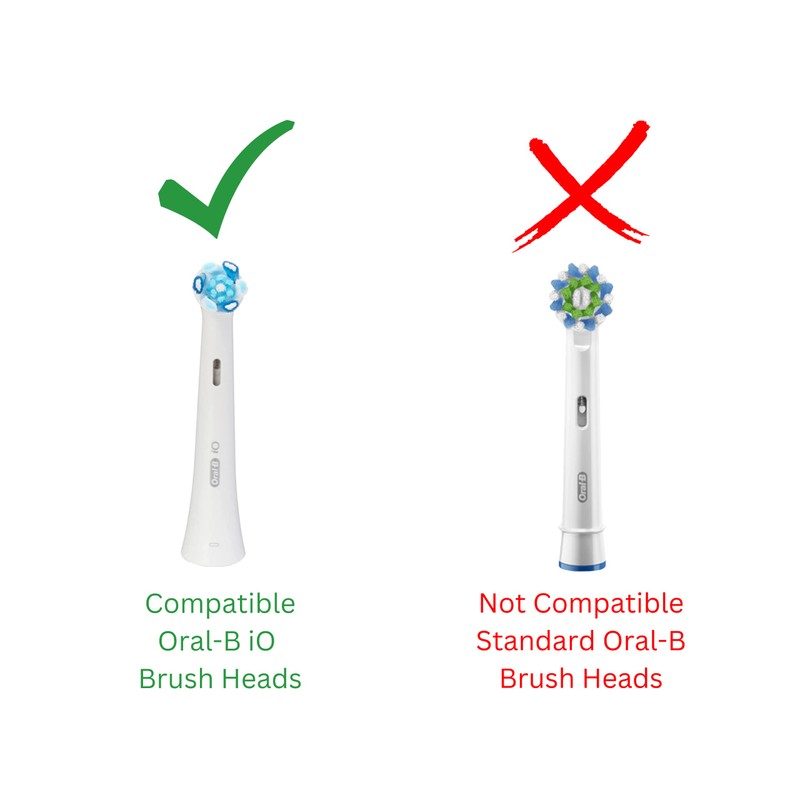 HOYT DESIGN for Oral-B iO Countertop Electric Toothbrush Brush Head