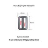 Ahijklmn Tri Glide Slides Plastic Adjustable Webbing Bar Slide Strap