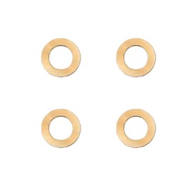 4PCS Saw Blade Bushings, 1" to 20mm Brass Adapter Bushing Washers, Thickness of 1mm