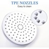 AiQInu 8 Inch Round Shower Head Rain Shower, Adjustable Shower