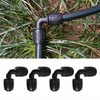 Pack of 10 Hose Connectors, Garden Hose, Angle Connector, Universal