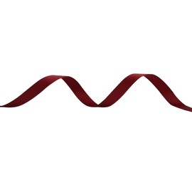 AVANAVA 9mm Wide Grosgrain Ribbon - 45 Meters, Ideal for Gift Wrapping, Hair Bows, Home Decor, Flower Arrangement (277-Burgundy)