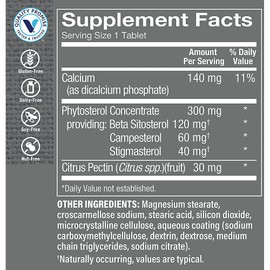 The Vitamin Shoppe Beta Sitosterol 300MG, Prostate Health, Supports (120 Tablets)