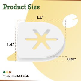 Xinafan Bird Feeders Replacement Ports for Perky Pet Feeders, Outdoor Bird Feeder Accessories for FlexPort Wild Birds Feed Replacement Parts, 334-1SR, 8 Pack