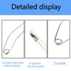 160Pcs Safety Curved Pins Large Safety Pins Crafting Quilting Sewing