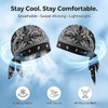 Paisley Cooling Head Scarf Cap Set, Motorcycle Pirate Head Wrap