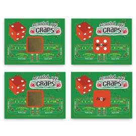 My Scratch Offs Casino Night Party Gambling Scratch Off Game Cards - 26 Pack (Craps Scratch Off)