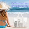 HarnyLoom Mesh Beach Bag XXL Family Women's Beach Bag with