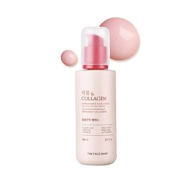 The Face Shop Pomegranate  Collagen - Serúm Facial de Granada y Colágeno, 80 ml - Serum reafirmante con efecto lifting y glow - K-beauty coreano...   
