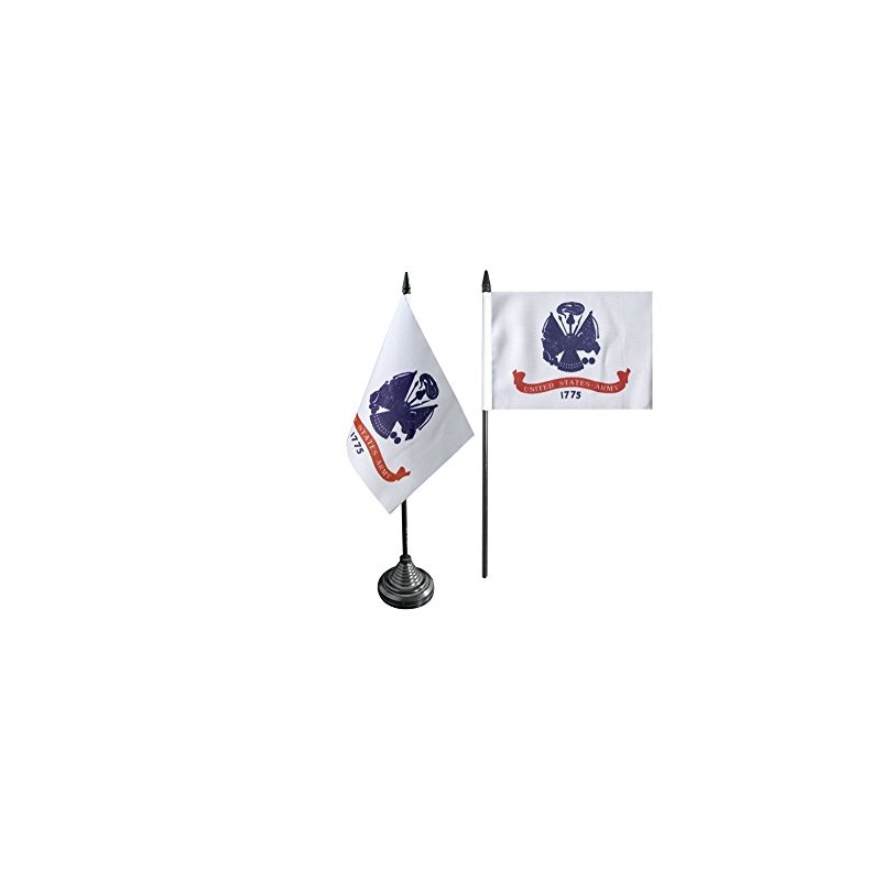Table/Desk Flag USA US Army Flag FRITZE® + Free Sticker