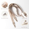 EKAX Adjustable Nylon Lanyard with Double Hook and PU Leather