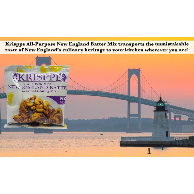 Krisppe All Purpose New England Style Batter Mix for Rhode