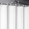 UFRIDAY White Shower Curtain Liner Premium PEVA 72 x72 inch,Heavy