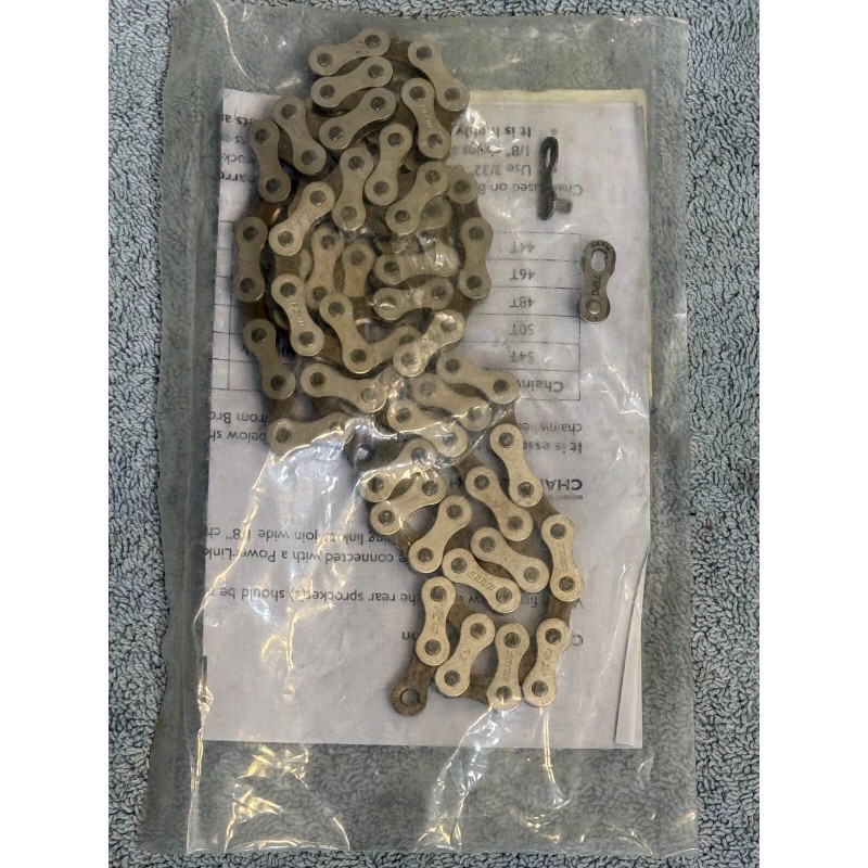 Brompton chain 100 Links 3/32" with PowerLink #9022045 - QCHAIN100DR