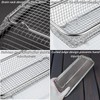 Ceiteo 2Pcs Dishwasher Baskets, Stainless Steel Mesh Drain for Kitchen