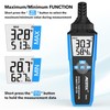 Hygrometer Thermometer MESTEK Digital Thermo-Hygrometer Indoor Outdoor for Measuring Ambient