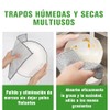 15 PCS Trapos de Limpieza de Doble Capa de Alambre