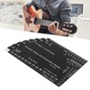 String Action Ruler Stainless Steel Guitar Fret Ruler String Height