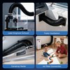 DHGBD Diesel Heater Ducting 3inch 8FT, Nylon Flexible Duct Hose,