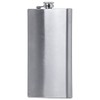 Maxam 12 Ounce Stainless Steel Flask, Lightweight Drinking Flask with