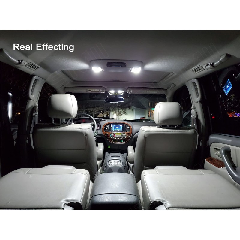 Xpismii 18 Piece 6000K White Expedition LED Interior Light Kit