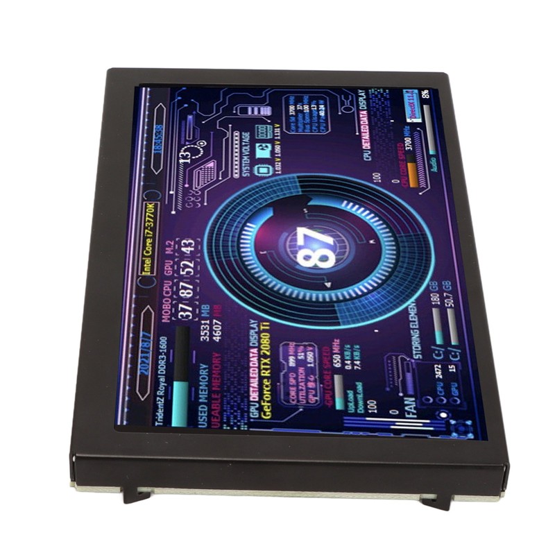 5in IPS Computer Temp Monitor USB Mini Screen for AIDA64