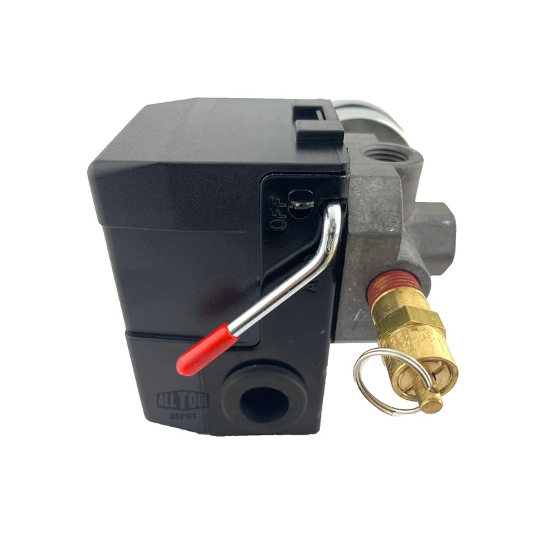 H/D Pressure Switch 4 Ports 95-125 psi w/150 psi Pop