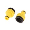 ABS Faucet Hose Joint Adapter 3/4"-1/2" Conversion Fitting for Outdoor