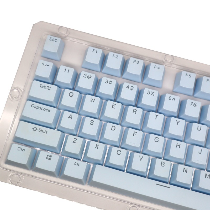 PBT Keycaps Ergonomic Design Oil Resistant Colorful 108 Key Video