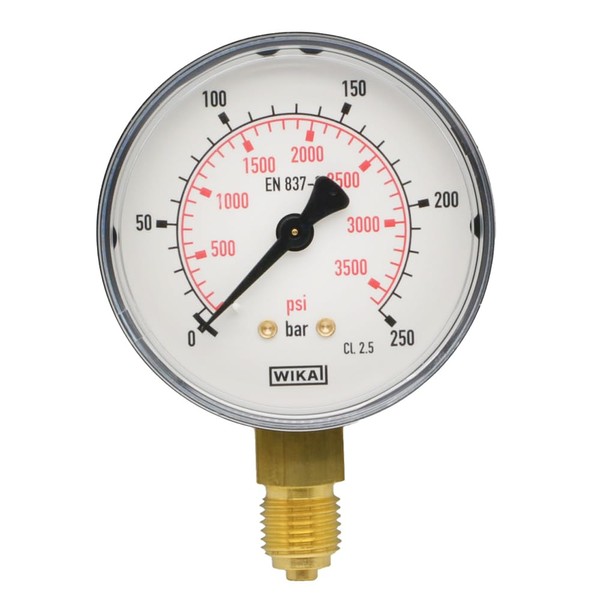 Fittingteile - Pressure Gauge Vertical Diameter 63 mm - Class