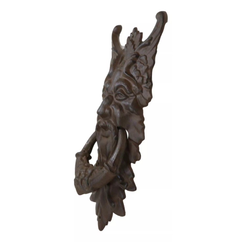 Cast Iron Wiccan Celtic Greenman Forest Tree Ent Spirit Heirloom