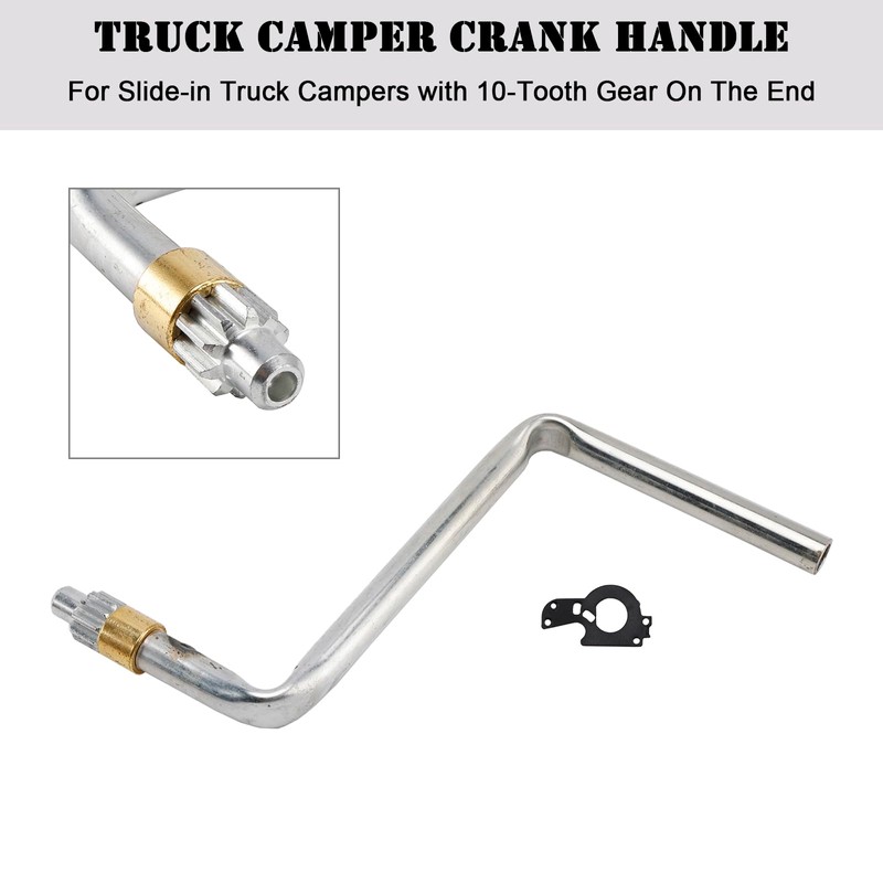 Frezon Truck Camper Crank Handle for Slide-in Truck Campers with