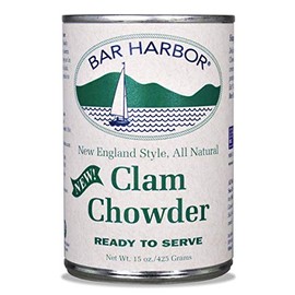 Bar Harbor New England Clam Chowder, 90 Ounce (Pack of 6)