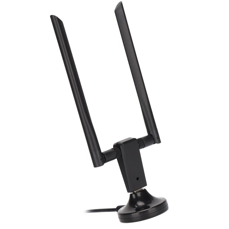 WiFi Adapter Dual 5Dbi Antenna 802.11ac 5G 2.4G USB3.0 1200Mbps